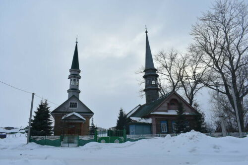 Фото деревенских мечетей