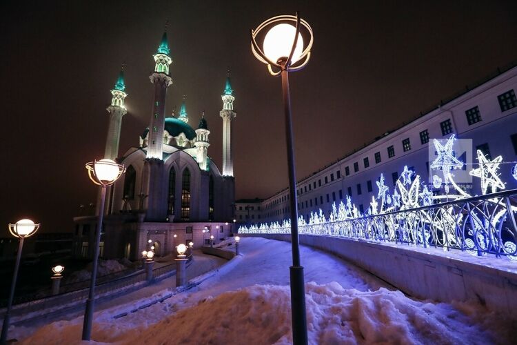 Кремлевская Казань зимой